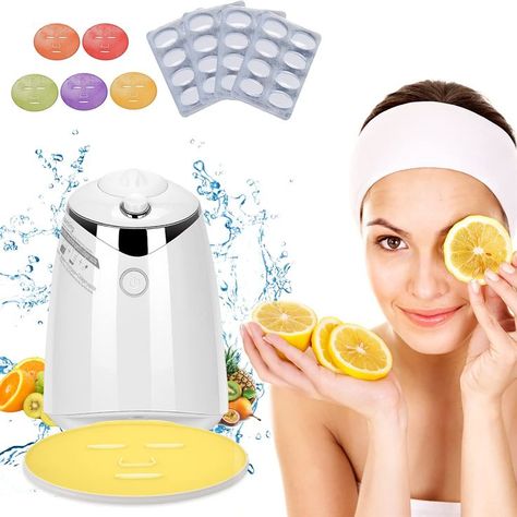 Facial Mask Maker Machine Face Mask Maker Machine, Face Mask Maker, Collagen Pills, Natural Facial Mask, Diy Facial Mask, Mask Maker, Beauty Facial, Quiet Beauty, Facial Spa