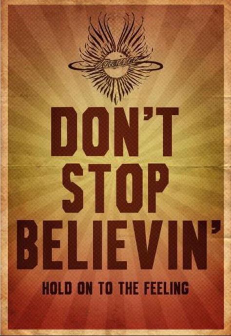 Journey Logo, Journey Band, Dont Stop Believin, Iphone Wallpaper Hipster, Steve Perry, Band Wallpapers, Dont Stop, Frames For Canvas Paintings, Affordable Wall Art