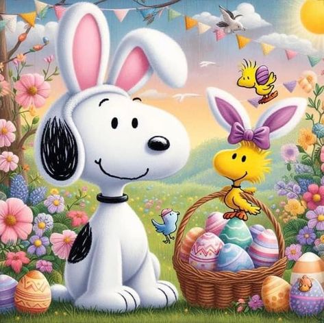 Snoopy Nation | Three weeks until Easter Sunday | Facebook 80s Cartoon Shows, Happy Easter Gif, Easter Beagle, Snoopy Drawing, Snoopy Easter, Woodstock Peanuts, Peanuts Charlie Brown Snoopy, Snoopy Images, Peanuts Cartoon