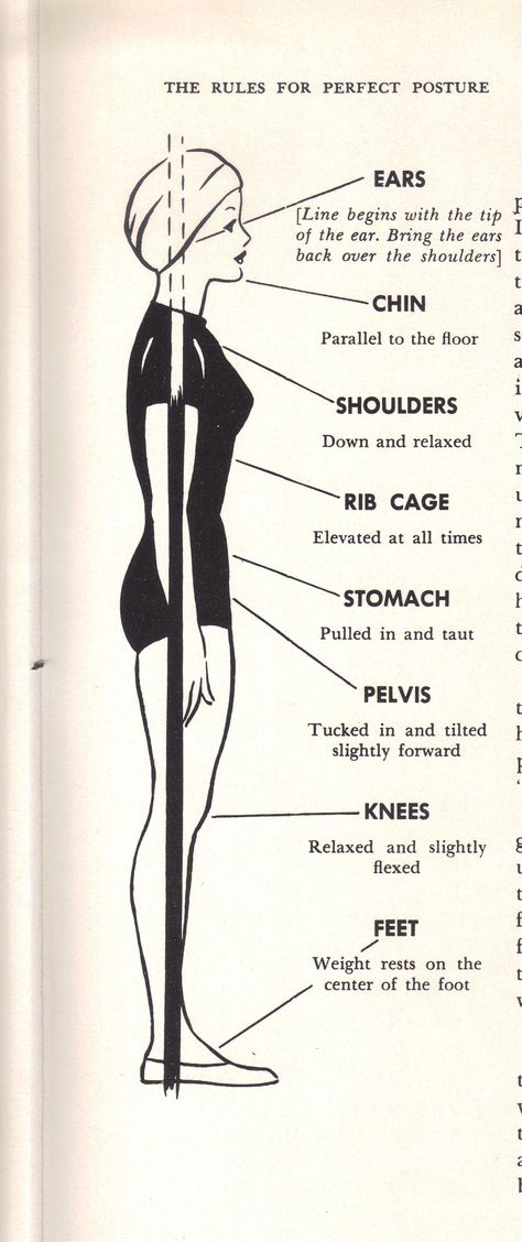 1950s Charm School: Model Posture « Modern Retro Woman Etiquette And Manners, Joseph Pilates, Perfect Posture, Mat Pilates, Charm School, Poor Posture, Kundalini Yoga, Good Posture, Lose 40 Pounds