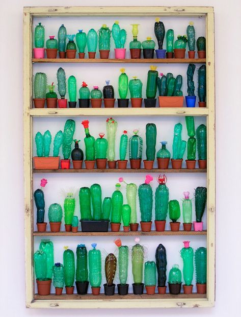 ขวดโหล Mason Jar, Plastik Recycling, Plants In Bottles, Plastic Bottle Art, Recycled Art Projects, Handmade Charlotte, Pet Plastic Bottles, Recycled Bottle, Plastic Art