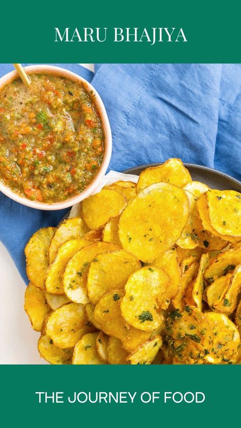 2 MILLION 🎉💫🙏🏽 Maru Bhajiya + Chutney So often we struggle to find the origins of a dish but this iconic snack has a story of migration… | Instagram Maru Bhajia Recipe, Indian Food Culture, Slotted Spoon, Sharp Knife, White Potatoes, Chickpea Flour, Turmeric Powder, Printable Recipe, Hot Oil