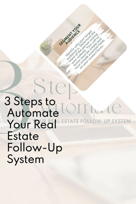 Tired of manually tracking leads and struggling to keep up with follow-ups? Automating your real estate follow-up system can help you save time and improve your chances of converting leads into clients. In this blog post, we've outlines three key steps to help you streamline your process and provided practical tips to help you automate your follow-up system and take your real estate business to the next level. Real Estate Transaction Timeline, Luxury Real Estate Tips, How To Get Real Estate Leads, Getting Your Real Estate License, Real Estate Lead Follow Up, Real Estate Leads, Sales Funnel, Focus On Your Goals, Real Estate Investor