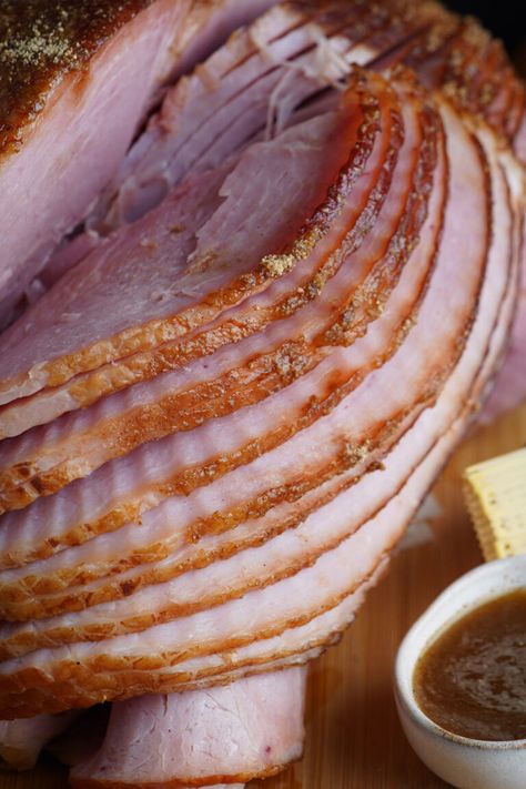 Spiral Ham in the Instant Pot - A Pressure Cooker Kitchen Ham In Pressure Cooker, Best Way To Cook Spiral Ham, How To Heat Spiral Ham In Oven, Spiral Cut Ham In Crockpot, Instant Pot Spiral Sliced Ham, Ham In The Instant Pot, Smithfield Spiral Ham In Oven, Pressure Cooker Ham, Cooking Spiral Ham