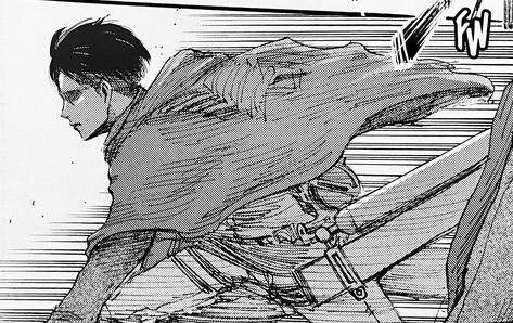 Levi Manga, Panel Manga, Aot Manga, Levi Ackerman, Attack On Titan, Manga Anime, Male Sketch, Running, Hair Styles