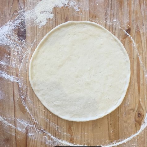 Copycat Milk Street Pizza Dough Recipe | TheRecipeDiary Pizza Dough With Yogurt, Little Spoon Farm, Sundae Recipes, Meat Pizza, Brownie Sundae, Milk Street, Cookie Pizza, Pizza Dough Recipe, Types Of Bread