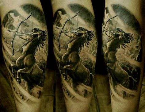 Best Sagittarius Tattoos Designs And Ideas Eye Tattoo Leg, Men Eyes, Orion Tattoo, Sagittarius Tattoos, Man With Tattoos, Sagittarius Tattoo Designs, Sagittarius Horoscope, Sagittarius Tattoo, Horoscope Tattoos