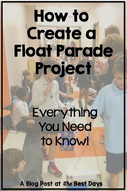 Teachers, are you looking for a great way to integrate Project Based Learning in your classroom? In this blog post you will discover the steps for creating a Float Parade Project that is fun and gets students learning.Kids create both a PowerPoint or book report and parade their float through the school campus. Ideas of how you can get started and build a great project are provided! Teaching has never been more fun for 3rd grade, 4th grade, and 5th grade. #projectbasedlearning #socialstudies Book Float Parade Ideas, Book Parade, Elementary School Science, Floating Books, Teachers Toolbox, School Campus, Parade Float, Middle School Classroom, Kids Create