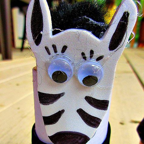 zebra zoo animal toilet paper roll crafts for kids Paper Roll Crafts For Kids, Math Pictures, Foam Sheet Crafts, Kids Series, In The Zoo, Toilet Paper Roll Crafts, Paper Roll Crafts, Zoo Animal, Black Sharpie