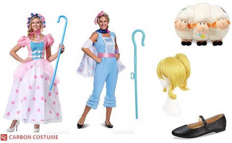 Bo Peep from Toy Story 4 Costume | DIY Guides for Cosplay & Halloween Bo Peep Toy Story 4 Costume, Toy Story Little Bo Peep Costume, Toy Story Bo Peep Costume Diy, Bo Peep Diy Costume, Diy Little Bo Peep Costume, Bo Peep Costume Diy, Adult Bo Peep Costume, Little Bo Peep Costume Diy, Bo Peep Costume Diy Woman