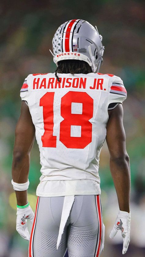 Marvin Harrison Jr Wallpaper Marvin Harrison Jr Wallpaper, Marvin Harrison Jr, Ohio State Wallpaper, College Football Outfits, Marvin Harrison, Football Drip, Football Poses, Football Pics, Nfl Football 49ers