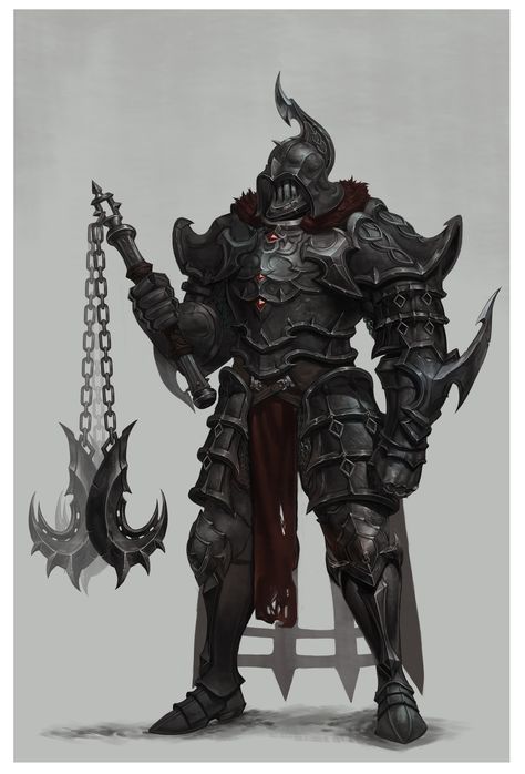 ArtStation - Heavy armor, HyoUn Moon Dark Armor Design, Black Knight Armor, Black Armor Knight, Ebony Armor, Black Knight Greatsword, Addams Familie, Fantasy Theme, Knight Armor, Knight Art