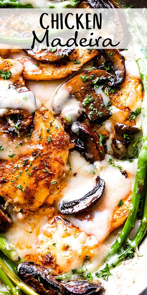 Chicken Madeira Cheesecake Factory, Chicken Madeira, Sautéed Chicken, Stew Crockpot, Cheesecake Factory Copycat, Mushroom Wine Sauce, Chicken With Mushrooms, Recipe Cheesecake, Cheesecake Factory Recipes