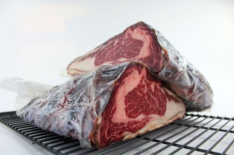 Dry Aging Beef At Home, Dry Aged Steak At Home, Gourmet Steak, Pellet Grill Accessories, Dry Aged Steak, Indian Sauces, Dry Aged Beef, Recipe Paper, Bacon Jam