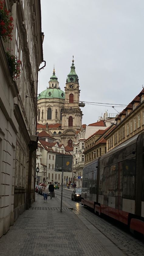 traveling, historical street in prague, aesthetic Central Europe Aesthetic, Prague Aesthetic Vintage, Prague Fall, Prague Streets, Eastern Europe Aesthetic, Prague Aesthetic, Prague City, Aesthetic Street, Prague Travel