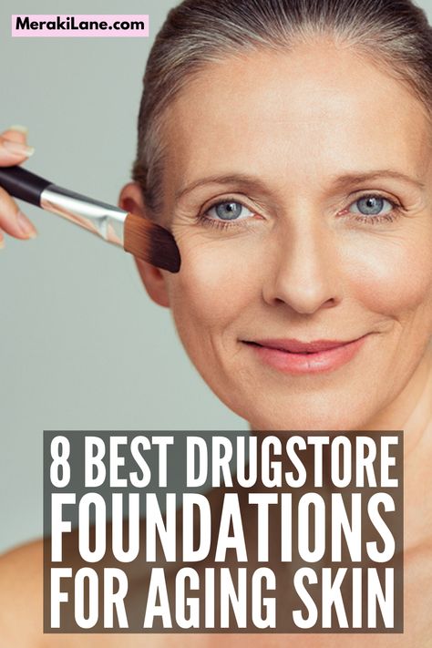 Best Foundation To Hide Wrinkles, Best Foundation For Over 50 Women, Best Makeup For Maturing Skin, Foundation Over 50 Make Up, Makeup For Wrinkled Skin, Foundation For Aging Skin Over 40, Foundation For Redness, Foundation For Wrinkles, Loreal Age Perfect Foundation