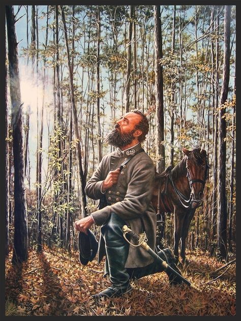 In the Hands of Providence-DAN NANCE John Bell, Stonewall Jackson, Southern Heritage, Military Art, Ben 10, Military History, Popular Memes, American History, Good Morning