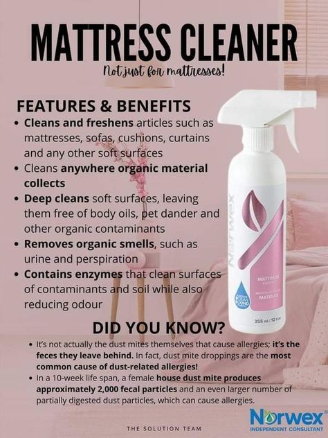 Norwex Mattress Cleaner, Online Party Graphics, Norwex Tips, Norwex Products, Mattress Cleaner, Norwex Party, Norwex Cleaning, Facebook Party, Online Parties