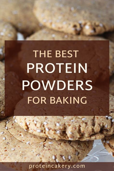 Complete with explanations and recipes, find the best protein powder for baking and making delicious protein treats. Easy Protein Powder Recipes, Easy Recipes To Try, Aip Foods, Protein Powder Cookies, Baking Guide, Baking With Protein Powder, Protein Vegetarian, Protein Mug Cakes, Pea Protein Powder