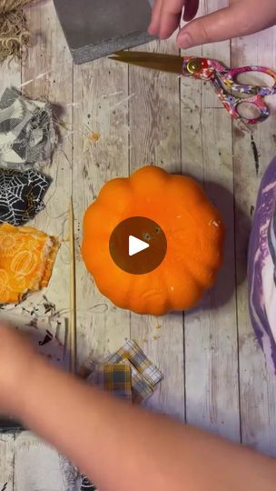 13K views · 444 reactions | DIY Scrap Fabric Pumpkin | Let’s use up some of our fabric scraps and make a super cute rag pumpkin! EEEE! | By Blessings Craft Therapy | Facebook How To Cover A Foam Pumpkin With Fabric, Twisted Fabric Pumpkin Diy, Rag Strip Pumpkin Diy, Twisted Fabric Pumpkins, Fabric Pumpkins Diy No Sew, Styrofoam Pumpkin Crafts, Pumpkin Toilet Paper, Craft Therapy, Foam Pumpkins