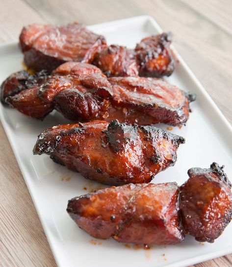 Air Fryer Char Siu, Actifry Recipes, Char Siu Pork, Chinese Bbq Pork, Chinese Pork, Oven Design, Char Siu, Hong Kong Style, Chinese Recipes