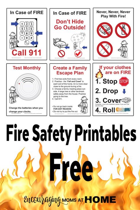 Fire Safety Printable Books                                                                                                                                                                                 More Fire Safety Printables, Fire Safety Worksheets, Fire Safety Free, Fire Safety Poster, Fire Safety Unit, Teaching Safety, Fire Safety For Kids, Fire Safety Theme, Fire Safety Activities