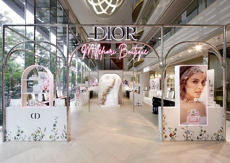 Dior Millefiori, Dior Miss Dior, Dior Shop, Mini Store, Nagoya Japan, Dior Perfume, Dior Beauty, Miss Dior, Brand Experience