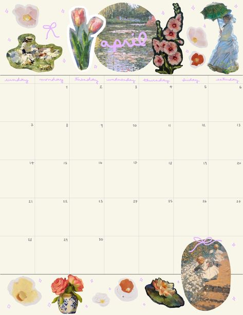 April 2024 Digital Planner Calendar April 2024 Calendar, April Calendar 2024, April Planner, Digital Planner Calendar, Goodnotes Covers, Calendar Png, April Calendar, Washi Tape Journal, Aesthetic Calendar