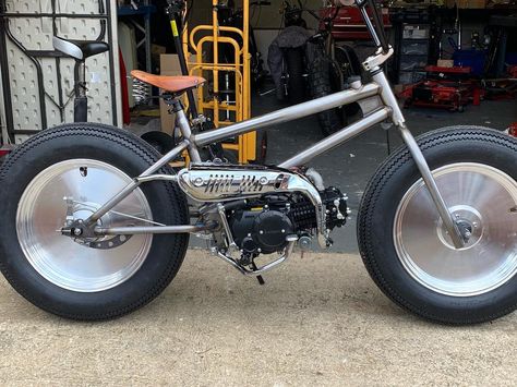 Down & Out Motorcycles on Instagram: “Bmx cub engine Solid wheels on this one Firestone’s all the way #streetcubfans #bmxcubengine#bmxracing #bmxlife #bmxcub #bikesofinstagram…” Bmx Cub, Bike Painting, Mini Motorcycle, Super Cub, Honda Cub, Motorized Bicycle, Bmx Bikes, Bicycle Design, Mini Bike