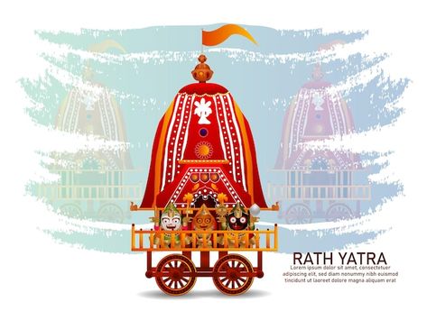 Happy Rath Yatra, Jagannath Rath Yatra, Temple Drawing, Company Christmas Cards, Good Morning Krishna, Rath Yatra, Lord Jagannath, Diy Plastic Bottle, Happy Onam