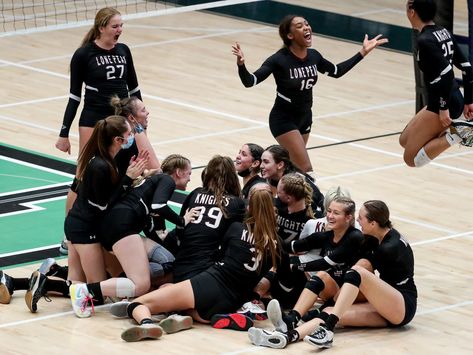 Lone Peak is back on top of the volleyball world after defeating Copper Hills 3-1 in the 6A volleyball championship Saturday at Hillcrest High School. Hillcrest High School, Volleyball Championship, High School Volleyball, School Volleyball, 2024 Vision, Volleyball, High School, Copper, Sports