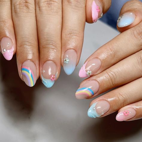 💗 gender reveal nails 🩵 So happy to celebrate my client’s important milestone 🤗🫶🏻 🌸 short Gel-X shortened for additional charge #naildesign #pastelnails #cutenails #girlynails #summernails #nails2inspire #genderrevealnails #nailart #frenchtips #frenchnails #gelxnails #gelxinspo Gender Reveal Nails Ideas Short, Gender Reveal Nails Ideas, Reveal Nails, Gender Reveal Nails, Pastel Nails, Nails Ideas, French Nails, Gender Reveal, So Happy