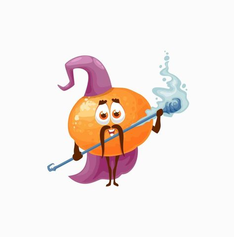 Orange citrus fruit magician wizard in hat, cape Orange Citrus, Citrus Fruit, The Magicians, Wizard, Cape, Vector Free, Fruit, Orange, Hats