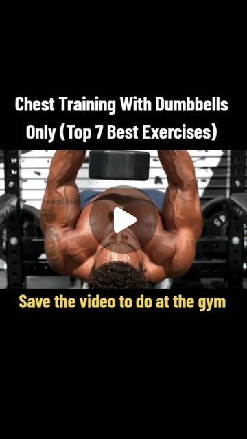 Fitness Fit Health on Instagram: "Chest Workout With Dumbbells 
#fitness #Chest #chestworkout #dumbbells #gym #gymmotivation #fitnesschallenge #chestday #workoutvideos #innovation #sports #health #bodyfitness #upperbodyworkout #homefitnesss #reels #reelsinstagram" Dumbell Chest Workout, Chest Workout With Dumbbells, Full Chest Workout, Dumbbell Chest Workout, Workout With Dumbbells, Compound Exercises, Chest Workouts, Sports Health, Chest Workout