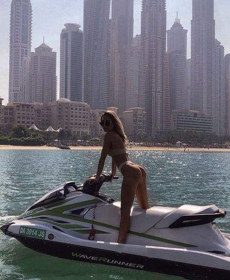 Ski Girls, Water Bike, Ski Doo, Jetski, 얼짱 소녀, Beach Poses, Jet Ski, Summer Pictures, Room Inspo