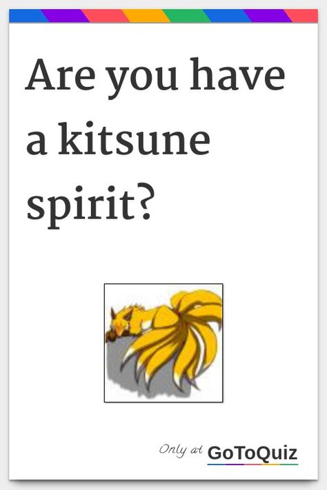 "Are you have a kitsune spirit?" My result: You have a 71% chance of having a kitsune spirit 13 Types Of Kitsune, Kitsune Aesthetic Quotes, Kitsune Meaning, Kitsune Powers, Kitsune Names, Kitsune Art Character Design, Kitsune Fox Art, Spirit Kitsune, Kitsune Aesthetic