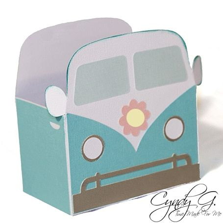 VW Bus Gift Box SVG Diy Vw Bus, 3d Paper Projects, Vw Campervan, Vw Van, Stand By You, Vw Bus, Card Maker, Paper Projects, Card Box