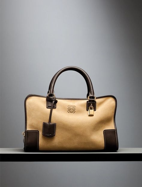 'Oro' Suede 'Amazona' Bag. Click on the image to get it at Loewe's Online Boutique. Bags 2022, My Style Bags, Luggage Bags Travel, Purple Bag, Loewe Bag, Perfect Handbag, Prada Handbags, Sunglasses For Men, Gorgeous Bags