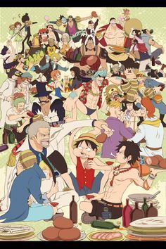 Monkey D. Luffy's family Doflamingo Wallpaper, Accel World, Corpse Party, One Piece Wallpaper Iphone, The Pirate King, Nami One Piece, One Piece Funny, Me Anime, One Piece Comic