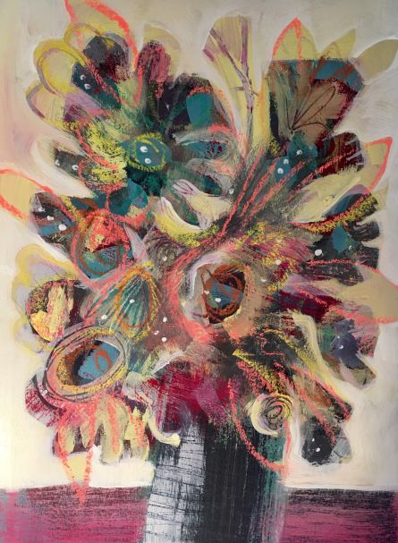 flowersalalynn Lynn Whipple, Wild Painting, Bloom And Wild, My M, Fruit Art, In The Room, Woman Painting, Still Life Painting, A Class