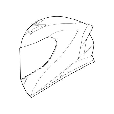 Helm Tattoo, Motorbike Drawing, Helmet Vector, Helmet Drawing, Helmet Tattoo, Illustration Line Art, Face Line Art, Bike Tattoos, Motorcycle Drawing