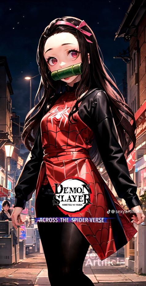 Demon slayer spiderman Demon Slayer Hashira Fanart, Insta Baddie Makeup, Spiderman Anime, Kunoichi Outfit, Anime Dragon Ball Goku, Beyblade Characters, Demon Art, Manga Cute, Vibe Clothes