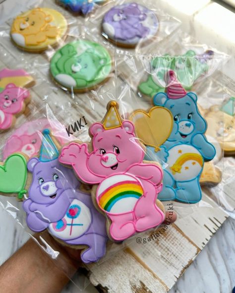 Bear Birthday Ideas, Care Bear Theme, Care Bear Cakes, Care Bears Party, Sweet Baby Shower Ideas, Care Bears Birthday Party, Care Bear Party, Baby Party Ideas, Care Bear Birthday