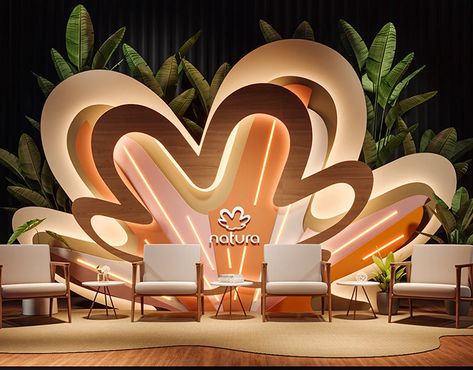 Corporate Events Decoration, Tv Set Design, Banner Design Inspiration, Stage Set Design, Event Design Inspiration, Summer Beach Party, Stage Set, Stage Decorations, Event Inspiration