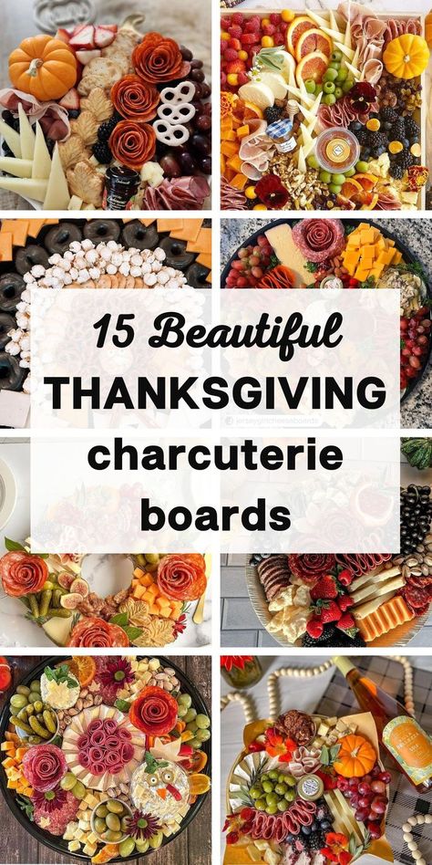 Charcuterie Boards Thanksgiving Snacks Appetizers, Thanksgiving Charcuterie Board Ideas, Thanksgiving Cheese Boards, Thanksgiving Charcuterie Board, Thanksgiving Charcuterie, Fall Appetizers Easy, Snack Boards, Charcuterie Appetizers, Charcuterie Board Meats