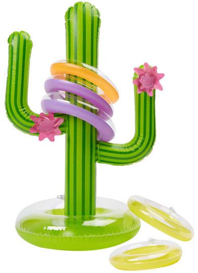 Ankit Cactus Game Float Flamingo Centerpiece Ideas, Flamingo Centerpiece, Swimming Pool Games, Pool Party Games, Cactus Ring, Luau Party Supplies, Pool Party Favors, Swimming Pool Toys, Ring Toss Game