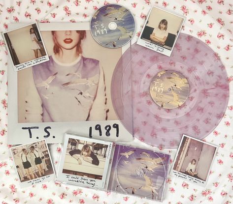 Taylor Swift Vinyl Rsd, Taylor Swift 1989 Vinyl, Taylor Swift 1989 Aesthetic, Taylor Swift 1989 Tv, Taylor Vinyl, 1989 Poster, Swiftie Core, Taylor Swift Vinyl, Fangirl Aesthetic