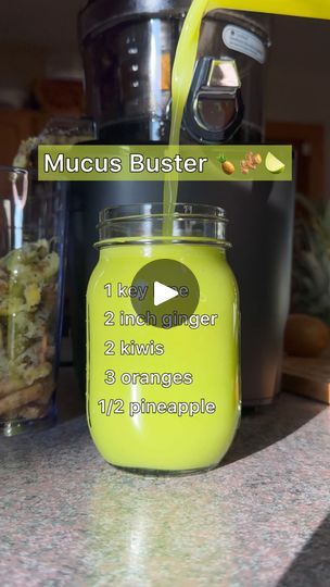 437K views · 14K reactions | Mucus Buster 🍍🫚🍋‍🟩 #growyourown #mucus #mucusremoval #juicerecipe #detox #respiratory #lungs #juicedetox #antiinflammatory #nutritious #immuneboost #juicingforhealth #healthiswealth #healthandwellness #growyourownfood #growyourownlives #fruitheals #healingfruit #natureheals #healingnature #fbreels #reels2024 #explorepage | Growyourownlives | Bob Marley & The Wailers · Lively Up Yourself Lung Detox Juice, Mucus Buster, Mucus In Throat, Lung Detox, Diy Medicine, Natural Cleanse, Herbal Medicine Recipes, Fresh Turmeric, Healthy Drinks Smoothies