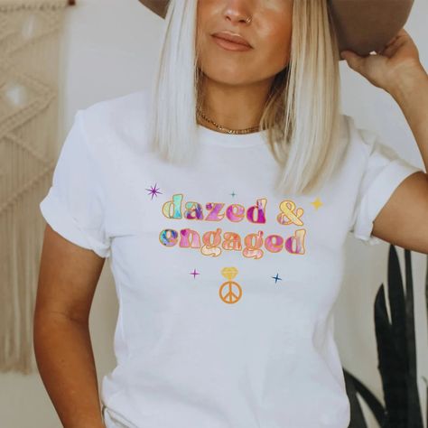 "Get the party started with our fun and stylish bachelorette party t-shirts! Perfect for the bride tribe to rock the celebration. Say 'I do' to these fabulous tees! 💍🎉 #bachelorette #partytime #bridetribe #bridesquad #weddingfun #bacheloretteparty #tshirtlove #bridetobe #girlsnightout #celebration" Bachelorette T Shirts, Bachelorette T Shirt, Cowgirl Bachelorette Parties, Bachelorette Tshirts, Cowgirl Bachelorette, Bachelorette Shirt, Bachelorette Favors, Bride Bachelorette, Bachelorette Outfits