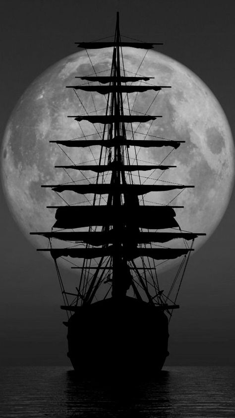 Ghost Ship Art, Pirate Ship Art, Batman Comic Wallpaper, Dark Forest Aesthetic, Navi A Vela, Eagle Wallpaper, Dark Red Wallpaper, Old Sailing Ships, Pencil Sketch Images